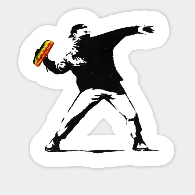 DC-Sandwich-Guy Sticker by ArtistTee ⭐⭐⭐⭐⭐
