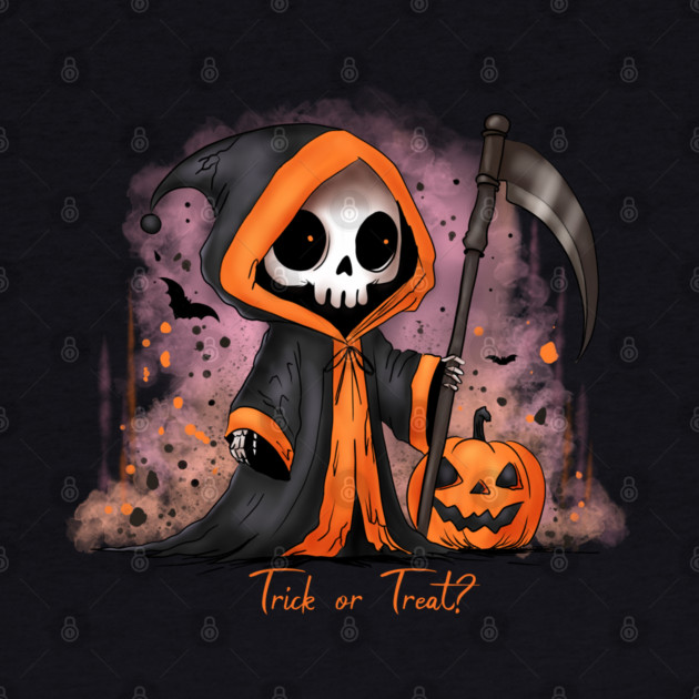 Halloween Grim Reaper by H. R. Sinclair