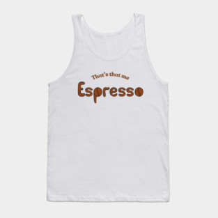 Espresso Tank Top