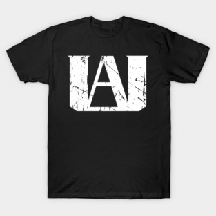 My hero academia black logo T-Shirt