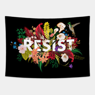 Resist Women Feminist Resist Tapestry