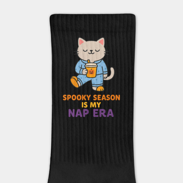 Nap Era Cat Shirt | Cozy Spooky Halloween Tee by Anne Lee