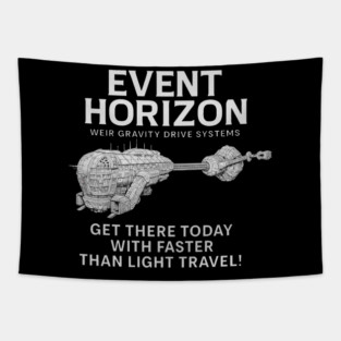 Event Horizon - Weir Gravity Drive Systems Tapestry