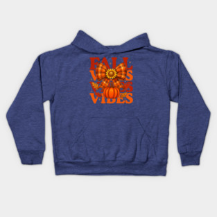 fall vibes Kids Hoodie