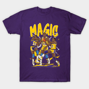 Magic Johnson Cartoon T-Shirt
