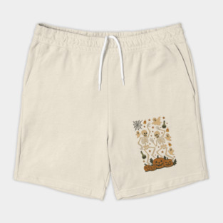 Slightly Subtle Anti Trump Halloween Skeleton Shorts