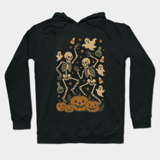 Slightly Subtle Anti Trump Halloween Skeleton Hoodie