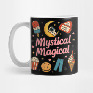 Mystical Magical — Whimsical Food & Space Collage Mug