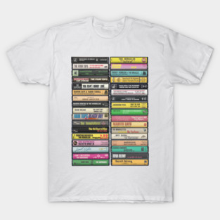 Motown Music - Classic Motown Cassette Print T-Shirt