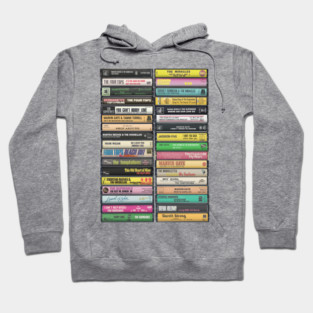 Motown Music - Classic Motown Cassette Print Hoodie
