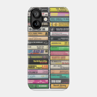 Motown Music - Classic Motown Cassette Print Phone Case
