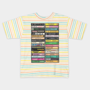 Motown Music - Classic Motown Cassette Print Kids T-Shirt