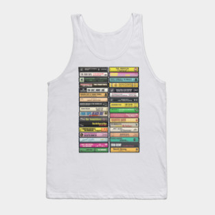 Motown Music - Classic Motown Cassette Print Tank Top