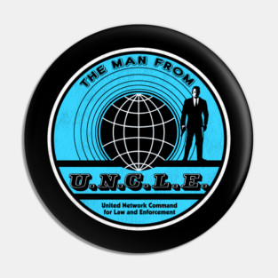 The Man from U.N.C.L.E. 60s Action Spy Fiction TV Series Pin