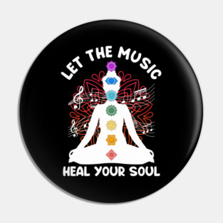 Musik Yoga Let The Music Heal Your Soul  Yoga Pin