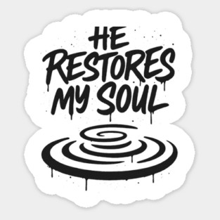 He Restores My Soul Magnet