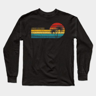 dean martin /// sunset retro Long Sleeve T-Shirt