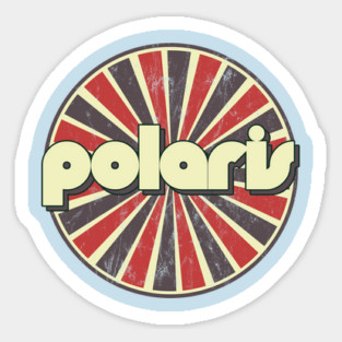 polaris // vintage style Sticker