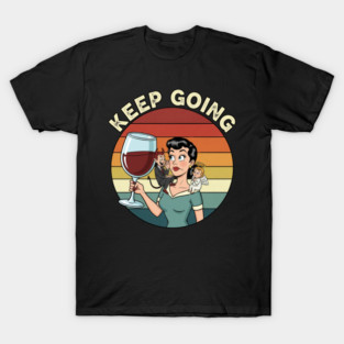 Keep Going - The Devil's Advice T-Shirt