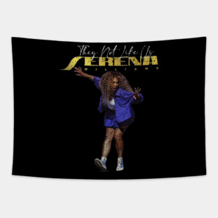 Serena Williams Crip Walk Tapestry
