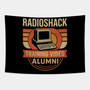RadioShack Training Video Alumni Tapestry