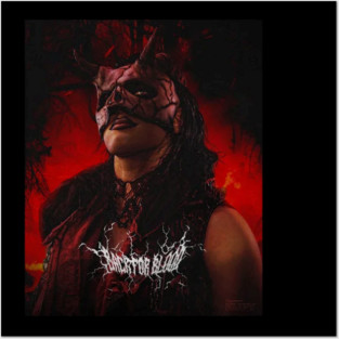 Rhea Ripley Back For Blood Posters and Art