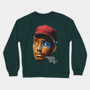 Rapper Big Daddy Kane Face Crewneck Sweatshirt