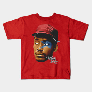 Rapper Big Daddy Kane Face Kids T-Shirt