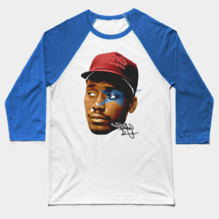 Rapper Big Daddy Kane Face Baseball T-Shirt