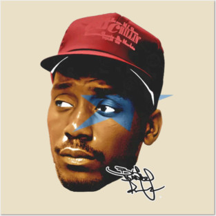 Rapper Big Daddy Kane Face Posters and Art