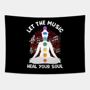 Musik Yoga Let The Music Heal Your Soul  Yoga Tapestry