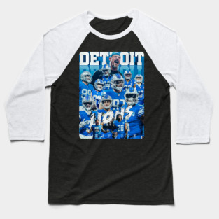 Detroit Lions Team - KT #84 Baseball T-Shirt
