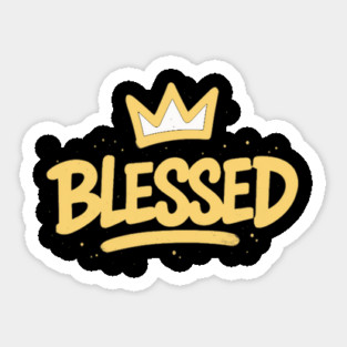 BLESSED Sticker