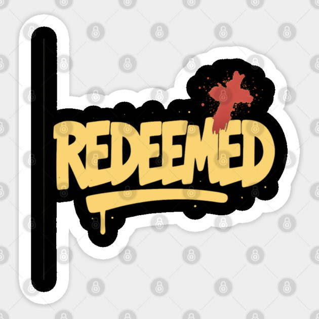 REDEEMED Sticker by Eric's Store 10
