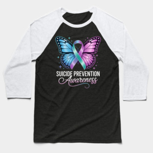 Suicide Prevention Awareness Baseball T-Shirt