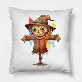 Cute Scarecrow! Halloween season is here! Pillow