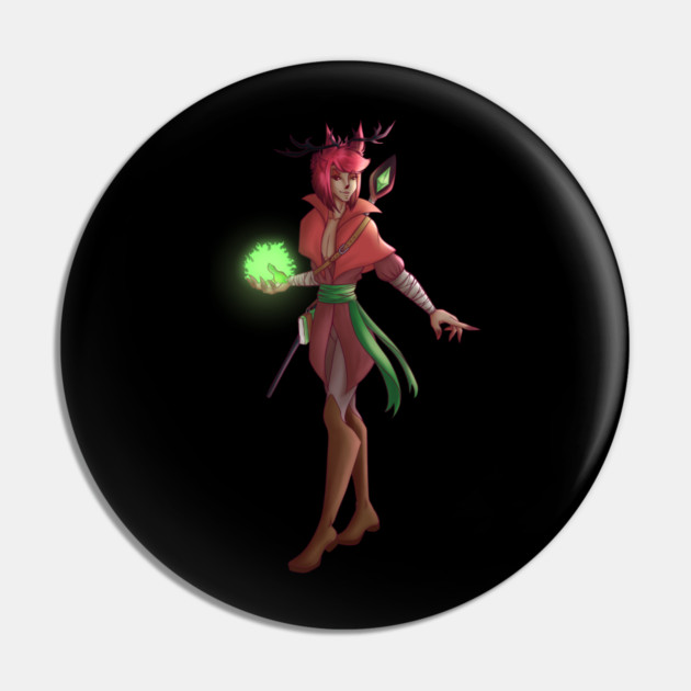 Warlock Alastor Pin by Art Of Glo