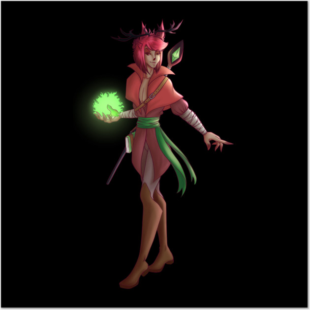 Warlock Alastor Wall Art by Art Of Glo