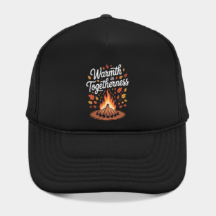 Embrace The Fall Warmth In Togetherness Autumn Vibes Hat