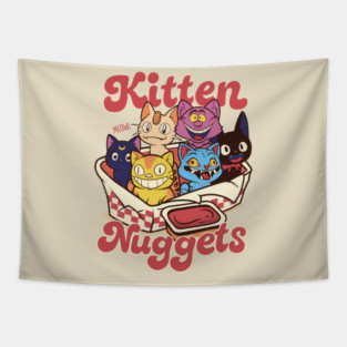 Kitten Nuggets Tapestry
