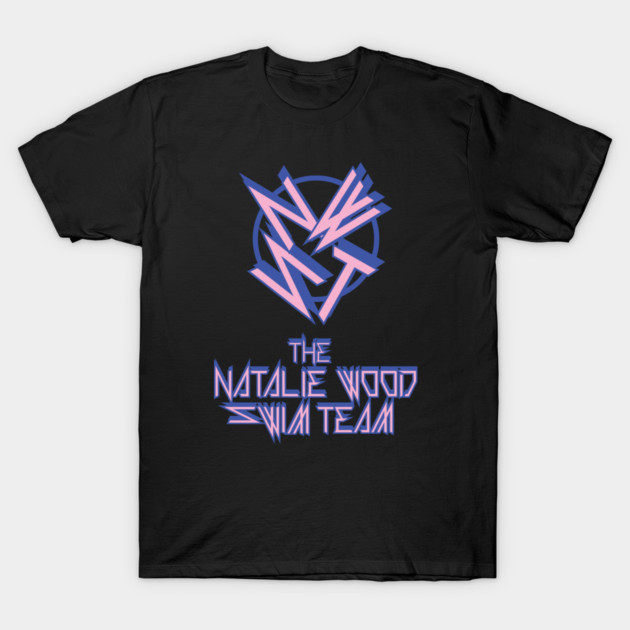 The Natalie Wood Swim Team Thrash Logo T-Shirt by Jesus's Store