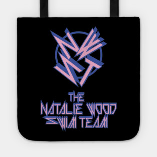 The Natalie Wood Swim Team Thrash Logo Tote