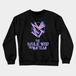 The Natalie Wood Swim Team Thrash Logo Crewneck Sweatshirt