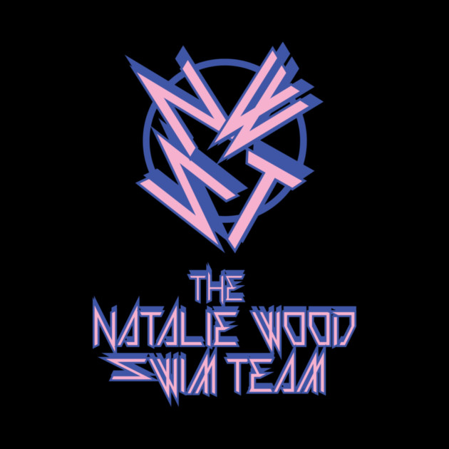 The Natalie Wood Swim Team Thrash Logo by Jesus's Store