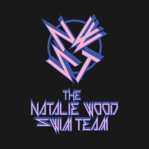 The Natalie Wood Swim Team Thrash Logo by Jesus's Store