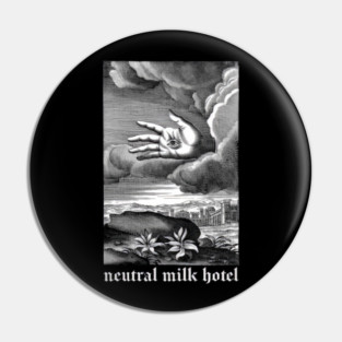 Neutral Milk Hotel Post Punk Music Pin