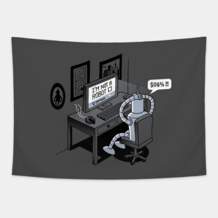 Robot Problems Tapestry