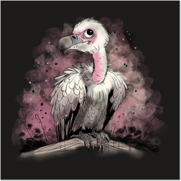 Grumpy Vulture Wall Art by H. R. Sinclair