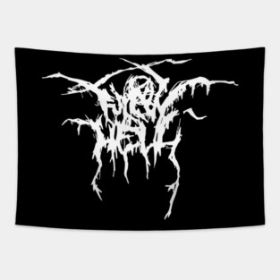 Chaotic Rot – Full of Hell Grindcore Noise Logo Tapestry