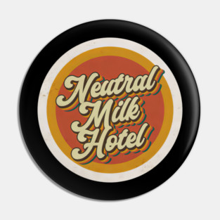 Neutral Milk Hotel Circle Pin